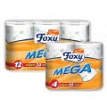 foxy χαρτί υγείας Mega 12 ρολά