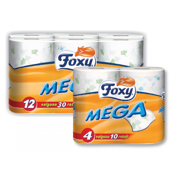 χαρτί υγείας Foxy MEGA 4 ρολά
